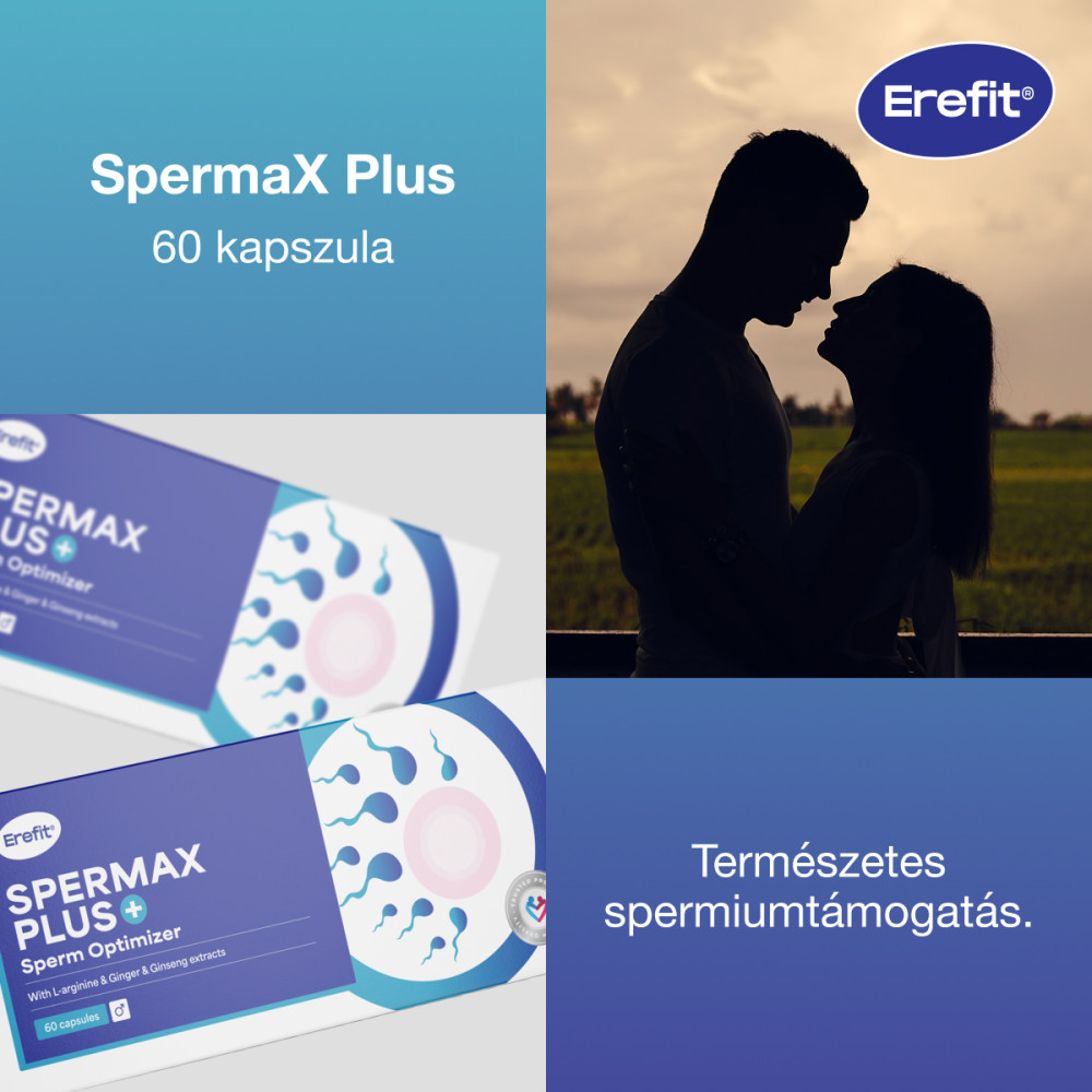 SpermaX Plus spermatámogatás 60 kapszula FutuNatura hu