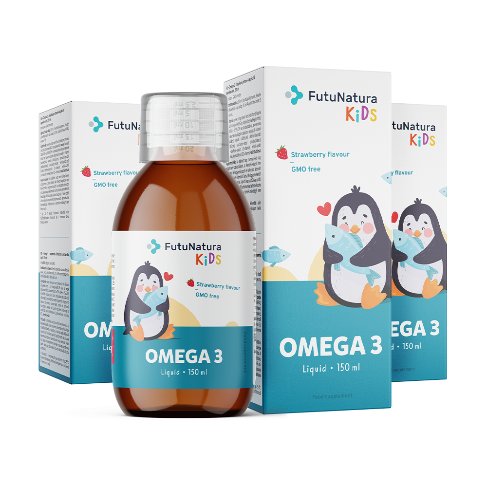 OMEGA 3 – Folyékony étrend-kiegészítő gyerekeknek