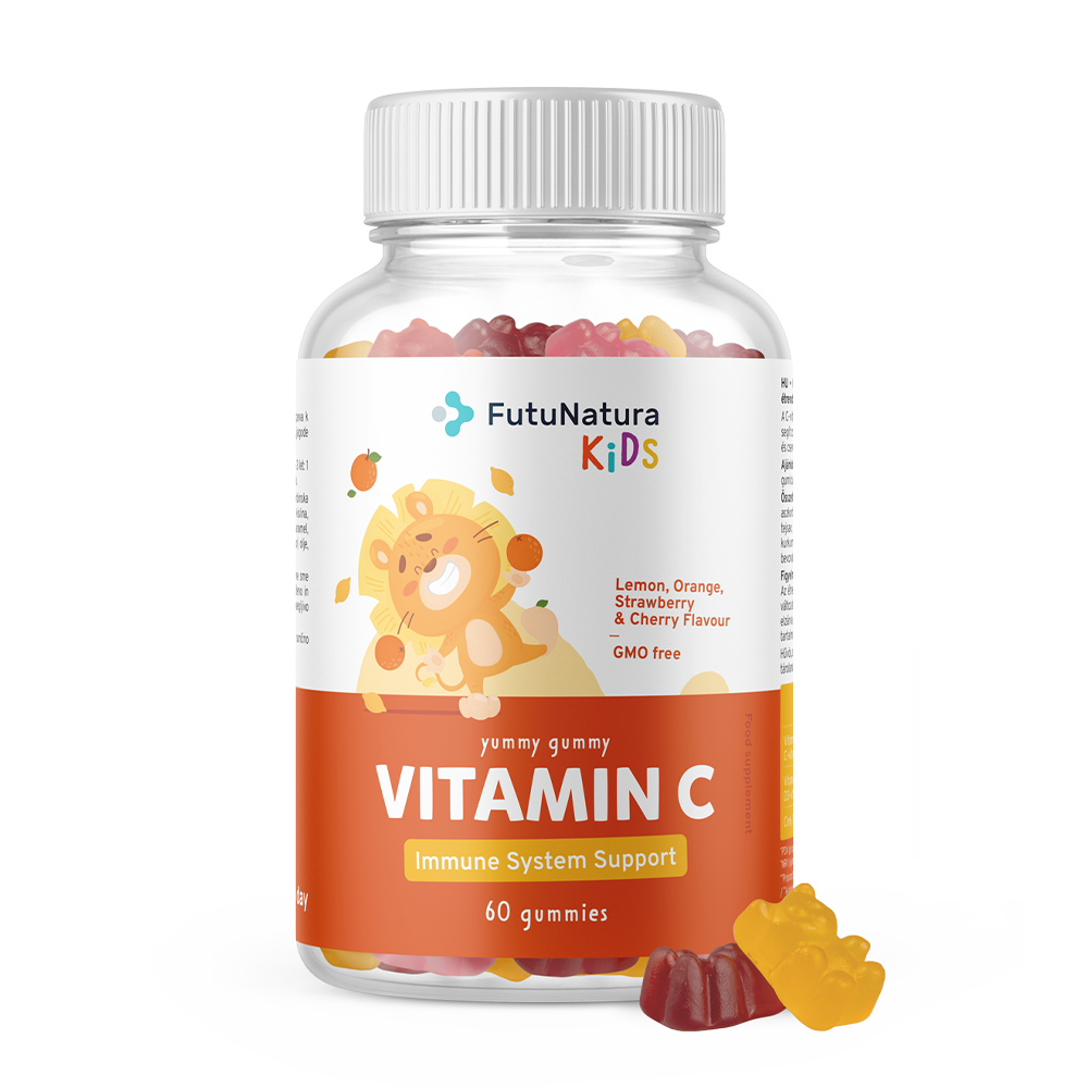 C vitaminos gumicukor.