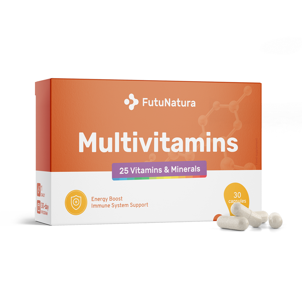 Multivitamini - 25 vitaminok és ásványi anyagok