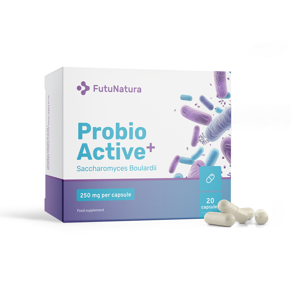 Probio Active PLUS - Saccharomyces boulardii 250 mg kapszulákban