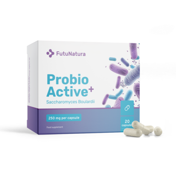 Probio Active PLUS - Saccharomyces boulardii 250 mg kapszulákban