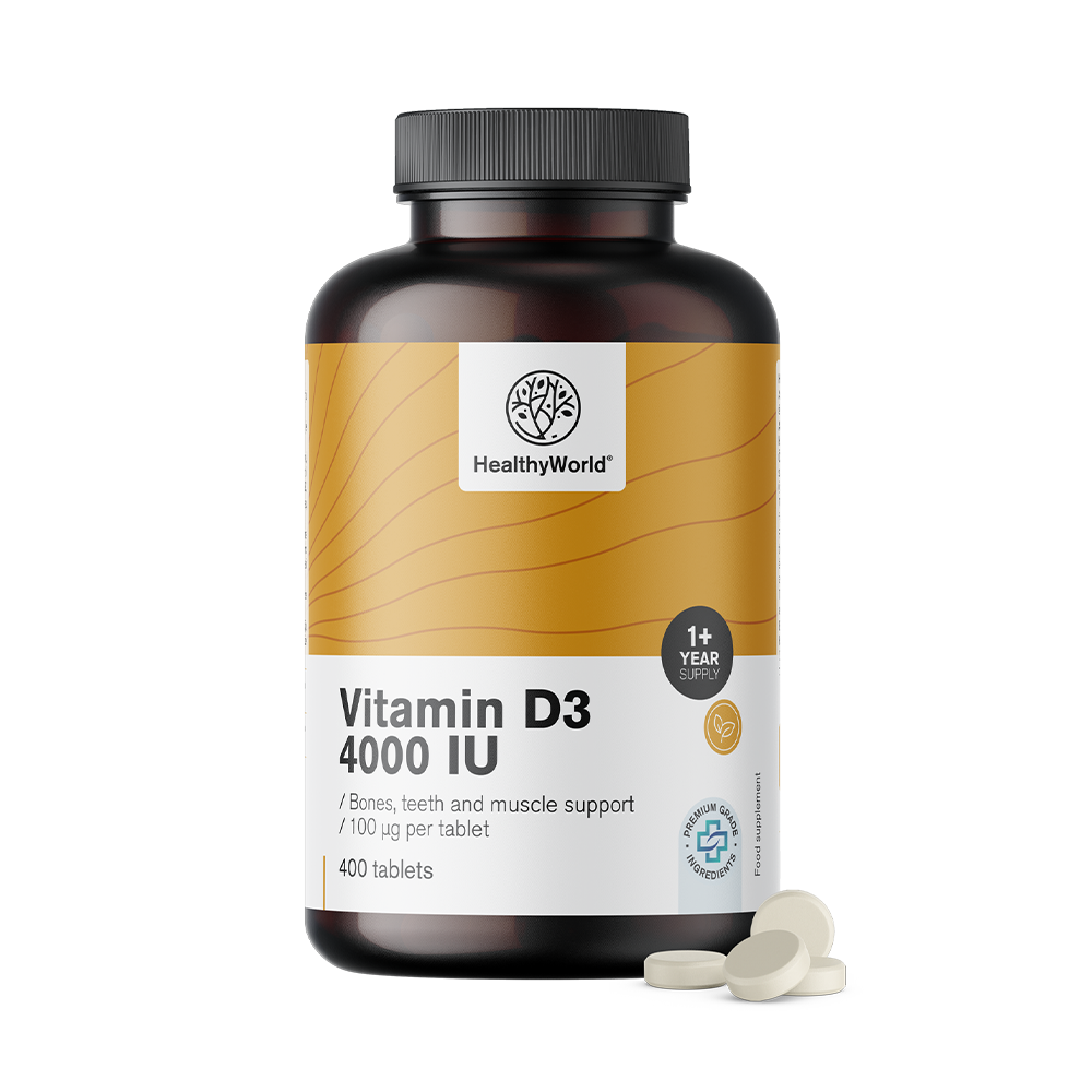 Vitamin D3 4000 NE XL kiszerelésben