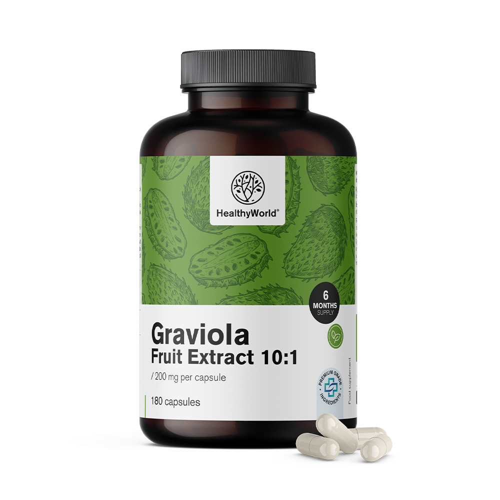 Graviola 200 mg - 10:1 kivonat