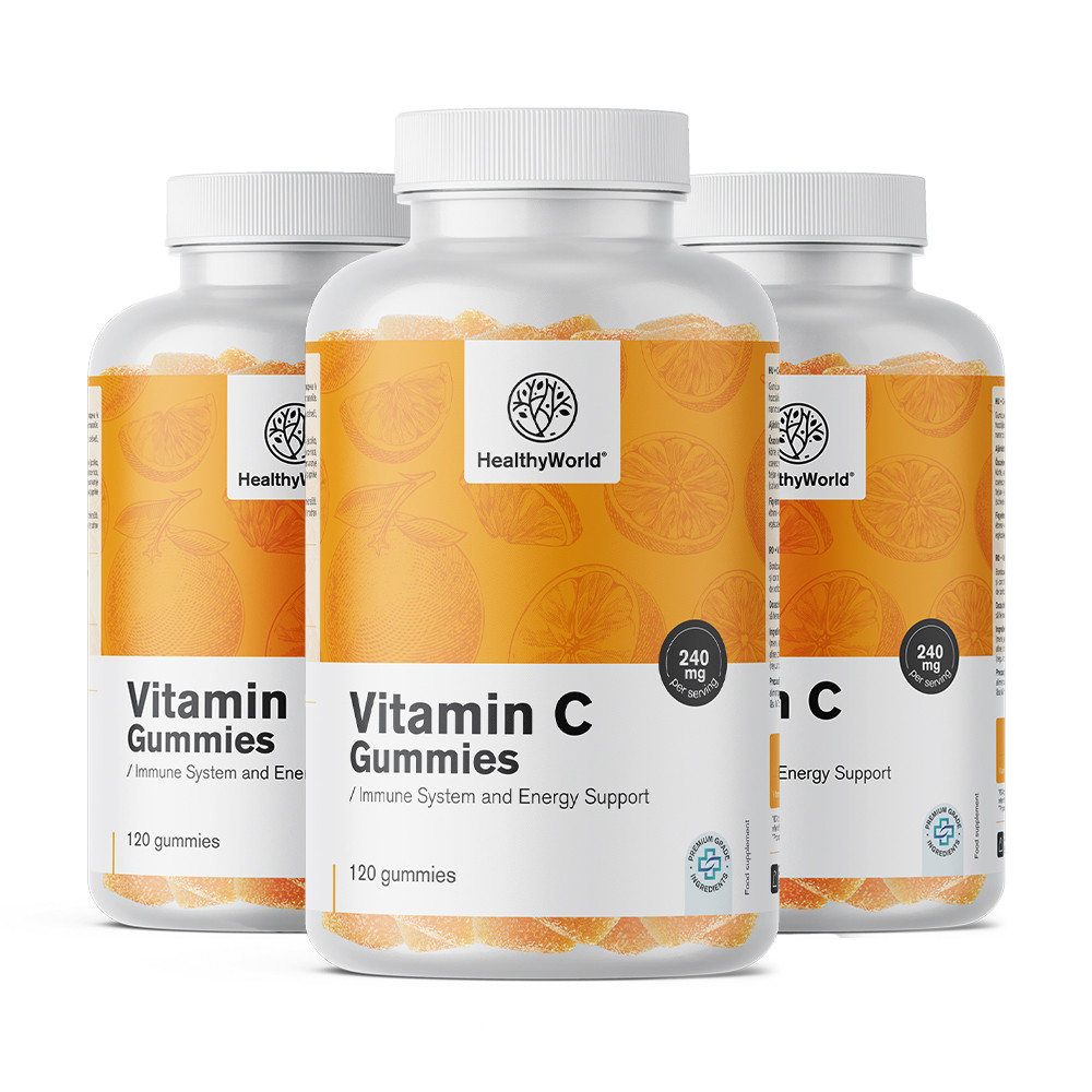 Vitamin C v gumi bonbonih