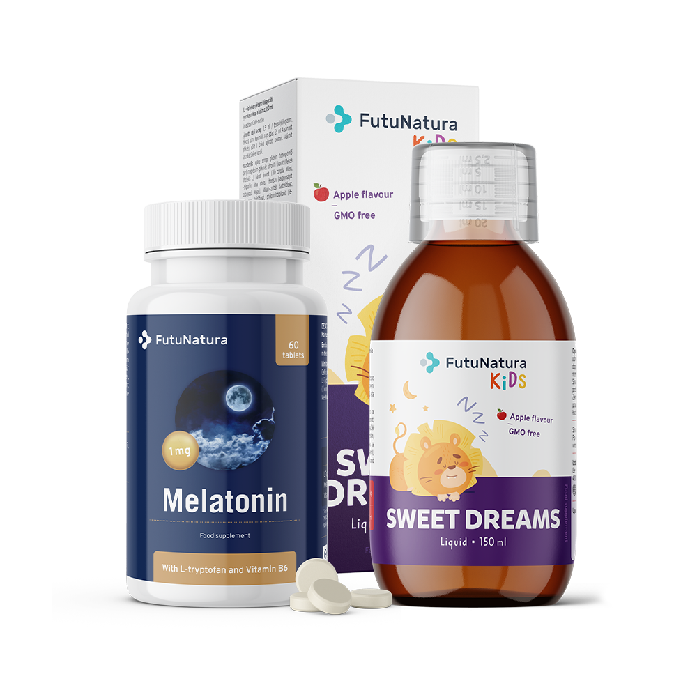 Melatonin + Miren spanec, sirup za otroke