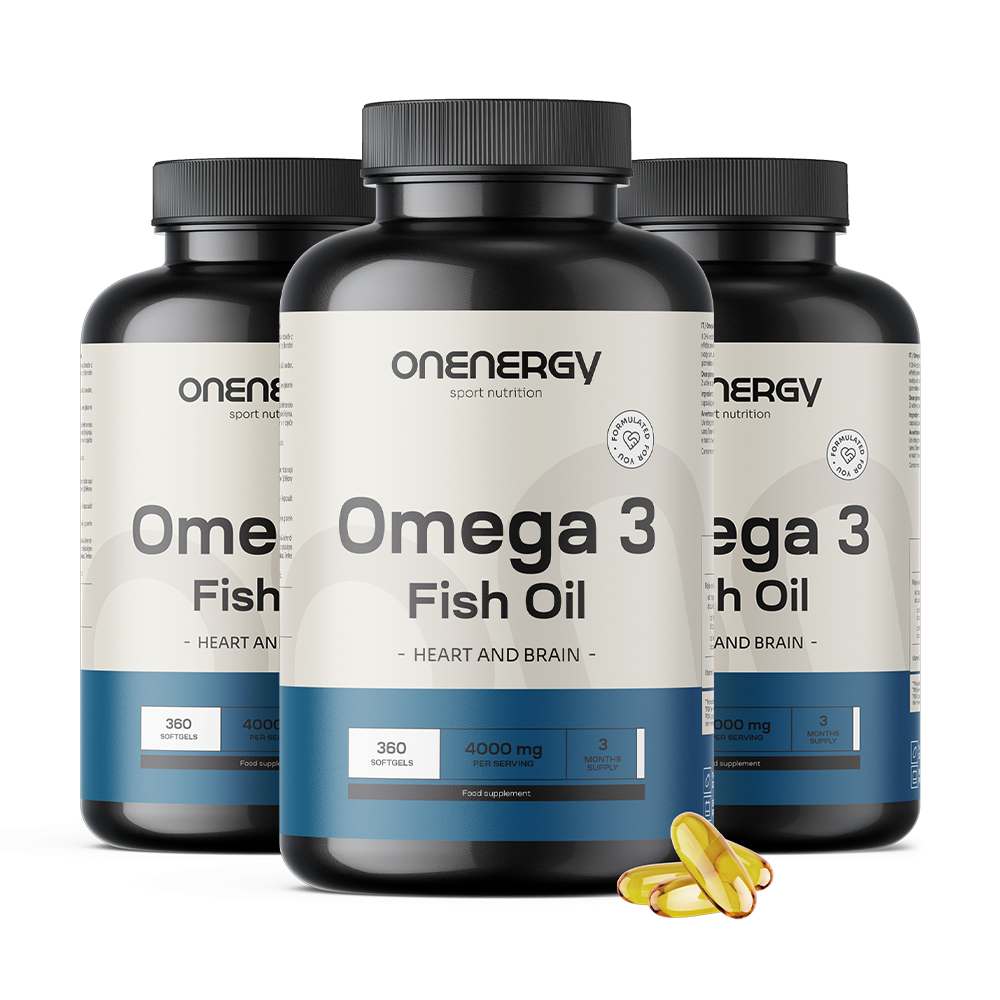 Omega 3 1000 mg – iz ribjega olja