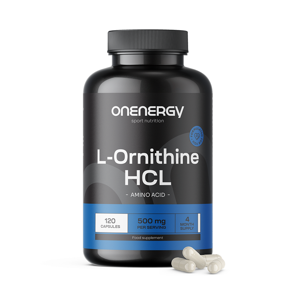 L-ornitin HCL 500 mg