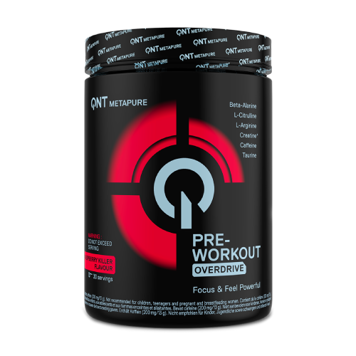 Overdrive pre-workout por – málna