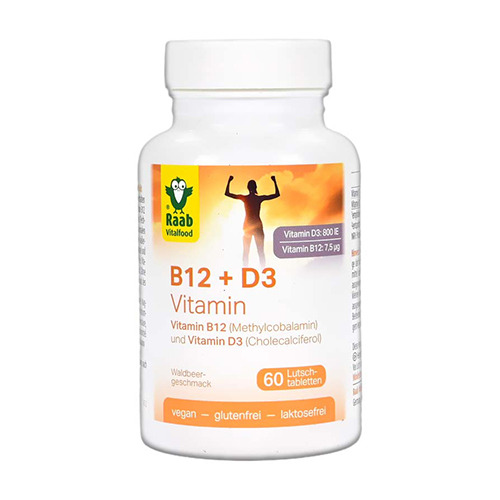 Vegán D3 + B12 vitaminok