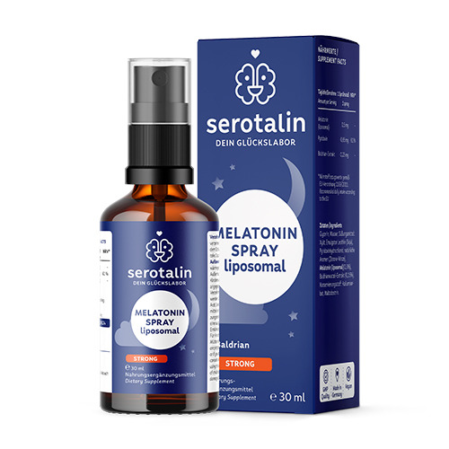 Liposzomális melatonin permetben