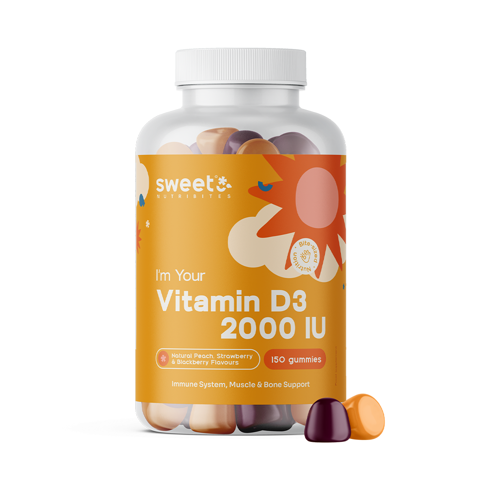 D3 vitamin gumi cukorkák