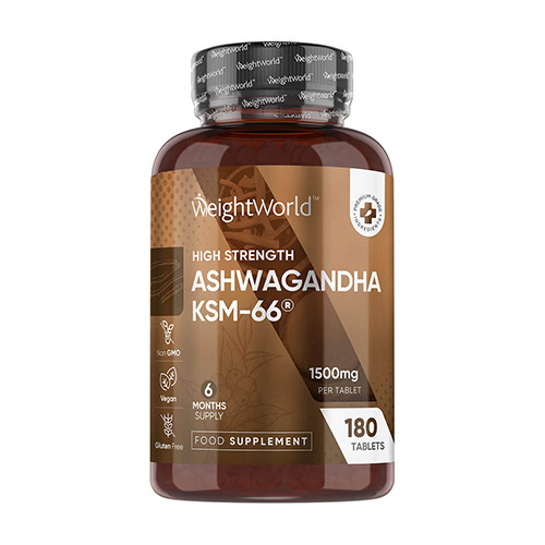 Asvagandha 1500 mg tabletákban.